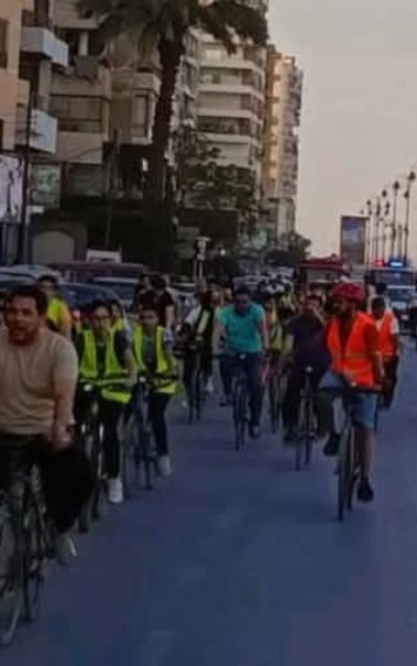 ماراثون رياضي حاشد على كورنيش النيل ببني سويف احتفالاً بعيد العمال 