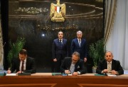 توقيع الإتفاقيتين بحضور رئيس الوزراء مصطفى مدبولي
