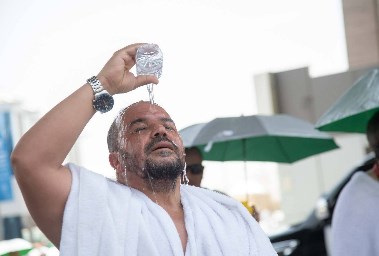 الإجهاد الحراري في الحج- تعبيرية
