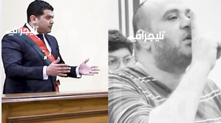 المتهم وممثل النائب العام
