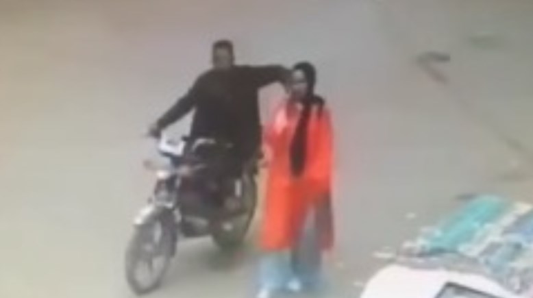 صورة من الفيديو المنتشر