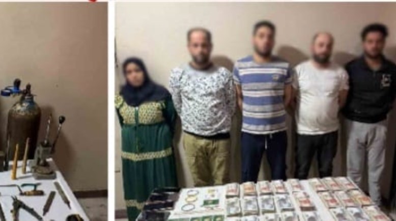المتهمون والمضبوطات 
