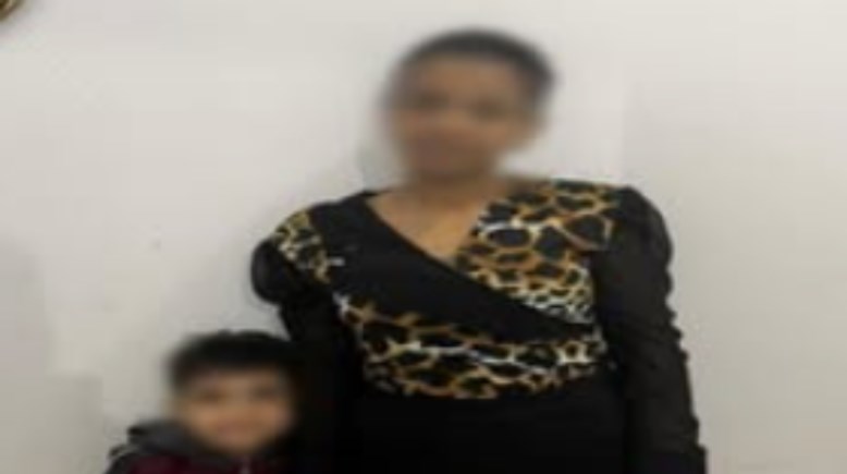 المتهمة والطفل 