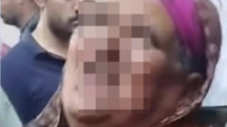 السيدة الظاهرة بمقطع الفيديو