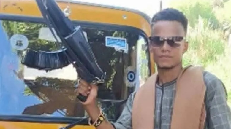 أحد المتهمين المضبوطين في سوهاج