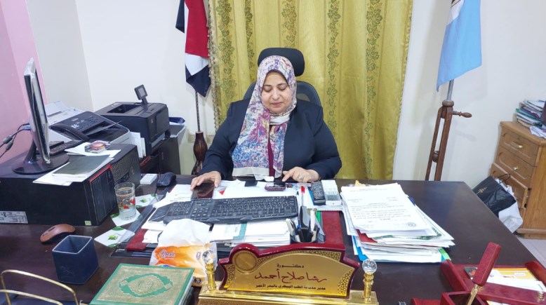 الدكتورة رشا مدير مديرية الطب البيطري بالبحر الأحمر 