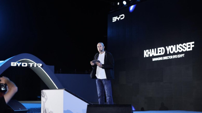 خالد يوسف الرئيس التنفيذي لعلامة BYD في مصر 