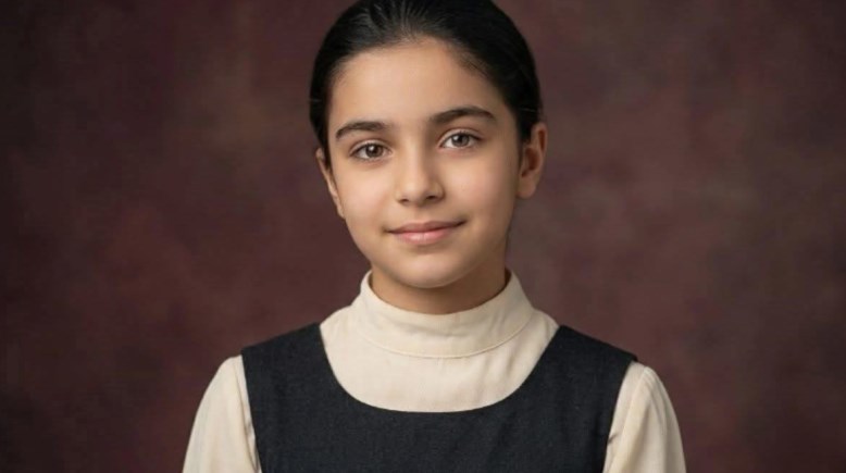 الطفلة كوثر بشار