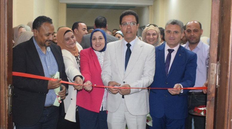 رئيس جامعة بنها يفتتح مشروع التخرج للدفعة 32 لطلاب التربية النوعية
