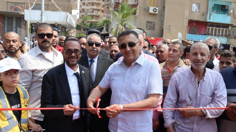 محافظ القليوبية يفتتح معرضًا لبيع الخضار واللحوم بالقناطر الخيرية