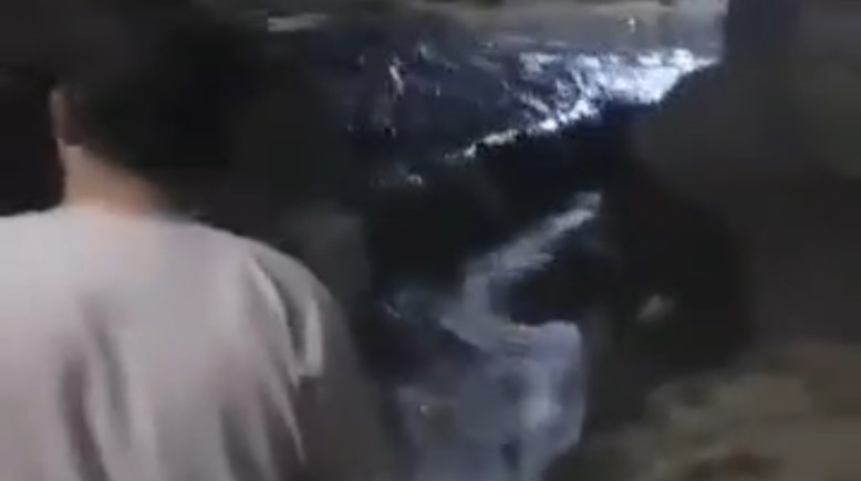 غرق الشوارع بزاوية الناعورة 