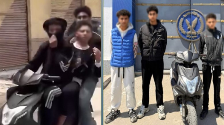 المتهمون وجانب من الواقعة