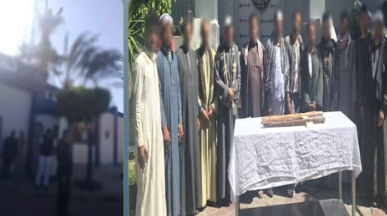 المتهمون وجانب من الواقعة