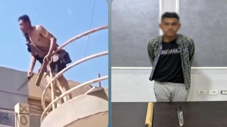 المتهم وجانب من الواقعة