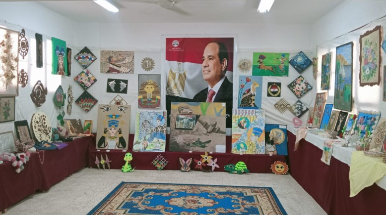 لقطة من المعرض 