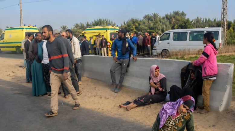 لقطة من الحادث 