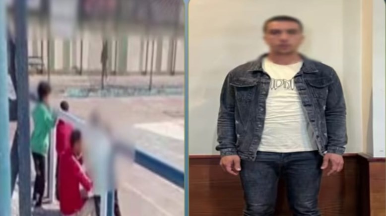 المتهم وجانب من الواقعة