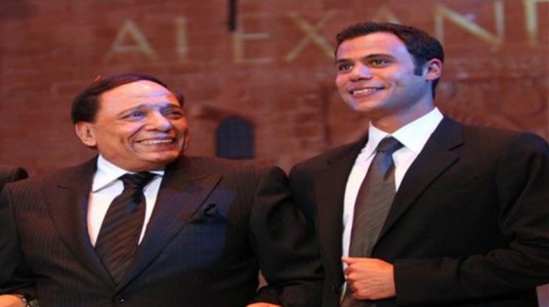 عادل امام ومحمد عادل امام