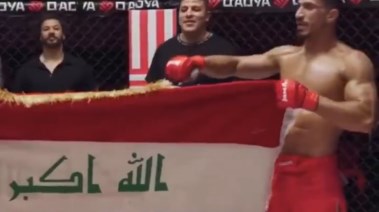 المصارع المصري أحمد السيسي