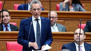 وزير شؤون المجالس النيابية المستشار هاني حنا