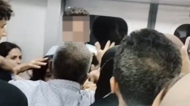 لقطة من الفيديو المتداول