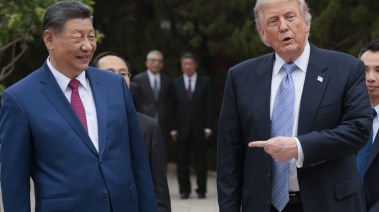 دونالد ترامب وشي جين بينج 