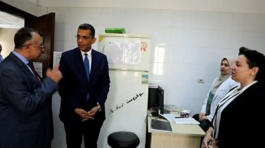جولة المحافظ لتأمين الصحى 