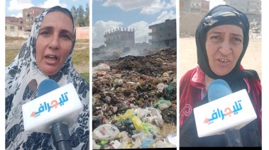 أزمة القمامة بدمنهور