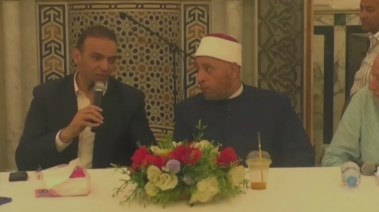رئيس نادي سموحة والشيخ رمضان عبد الرازق 