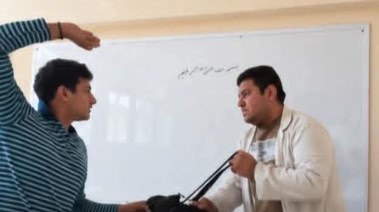 واقعة الاعتداء على معلم داخل الفصل