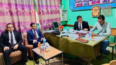 جانب من معاينة النيابة الإدارية