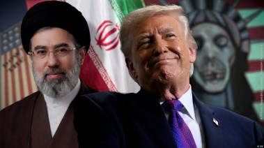 دونالد ترامب ومجتبي خامئني