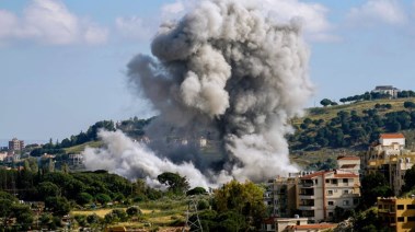 قصف إسرائيلي على جنوب لبنان 
