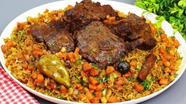 الكبسة باللحمة