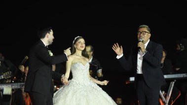 حفل زفاف ابنة رجل الأعمال السوري باسل سماقية