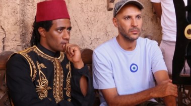 لقطة من كواليس فيلم أسد