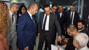 جانب من جولة وزير الاستثمار والتجارة الخارجية