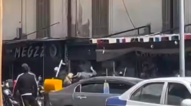 لقطة من الفيديو المتداول 