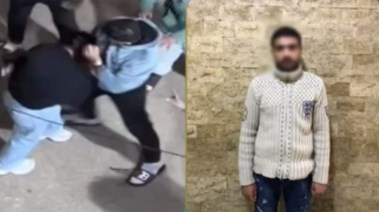 المتهم وجانب من الواقعة 