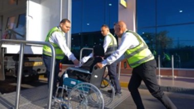  أول فوج من حجاج القرعة