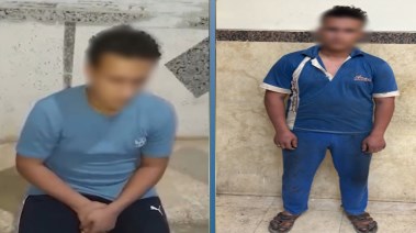 المتهم وجانب من الواقعة 