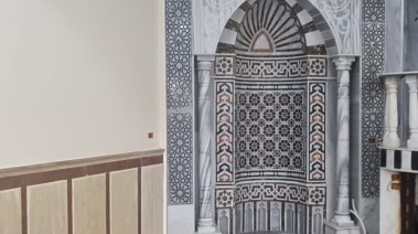 من داخل المسجد 