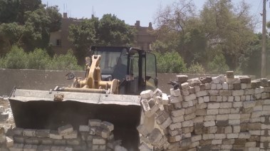 إزالة تعديات بقنا 
