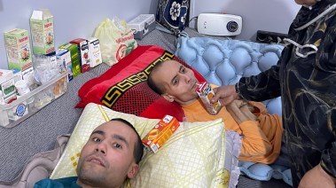 باسم وكريم يعانيان من دوشين 