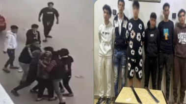 المتهمون وجانب من الواقعة