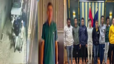 المتهمون وجانب من الواقعة