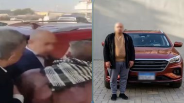 المتهم وجانب من الواقعة 