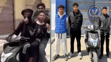 المتهمون وجانب من الواقعة