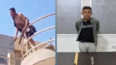 المتهم وجانب من الواقعة