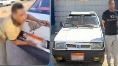 المتهم وجانب من الواقعة